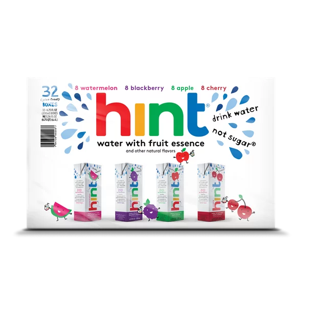 Hint Kids Flavored Water Variety Pack (6.75 fl. oz., 32 pk.)