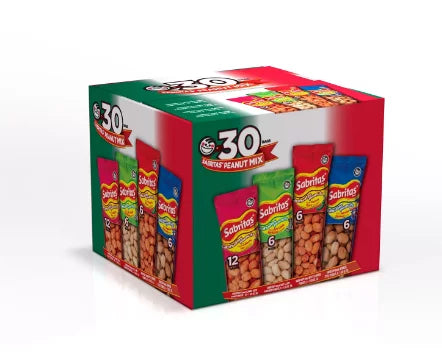 Sabritas Peanuts Variety Pack (30 pk.)