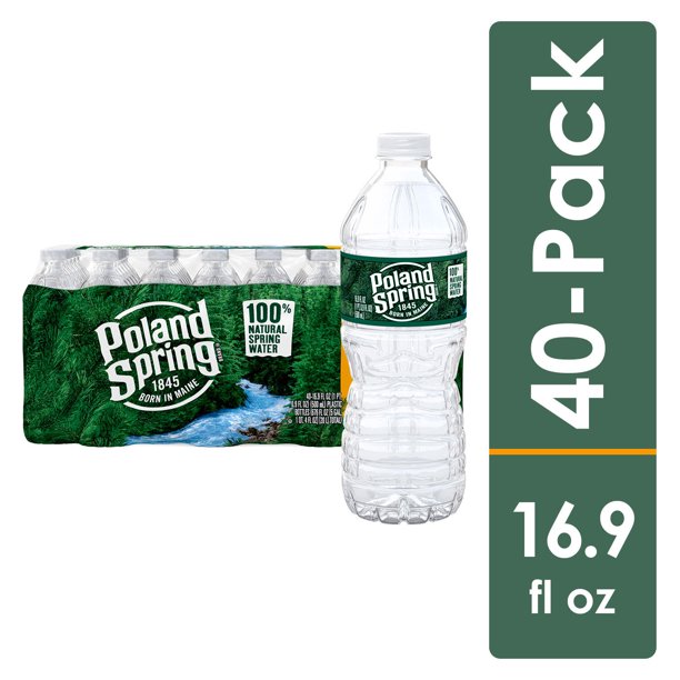 Poland Spring 100% Natural Spring Water (16.9 oz., 40 pk.)