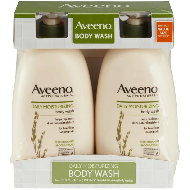 Aveeno Daily Moisturizing Body Wash (33 fl. oz., 2 pk.)