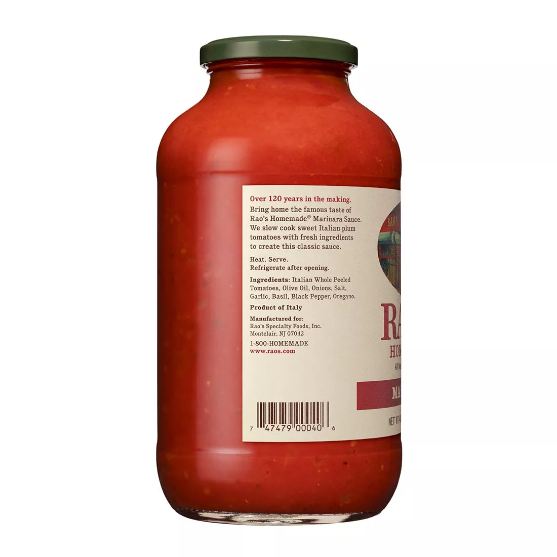 Rao's Homemade Marinara Sauce, 40 oz.