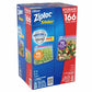 Ziploc Slider Storage Bags Variety Pack: Quart (96 ct.), Gallon (70 ct.)