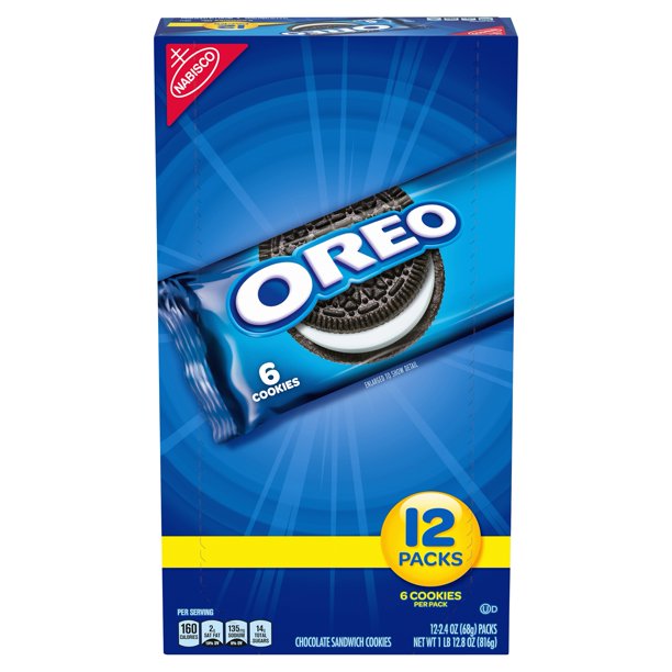 OREO Chocolate Sandwich Cookies (62.76 oz., 12 pk.)