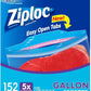 Ziploc Easy Open Tabs Freezer Gallon Bags (152 ct.)