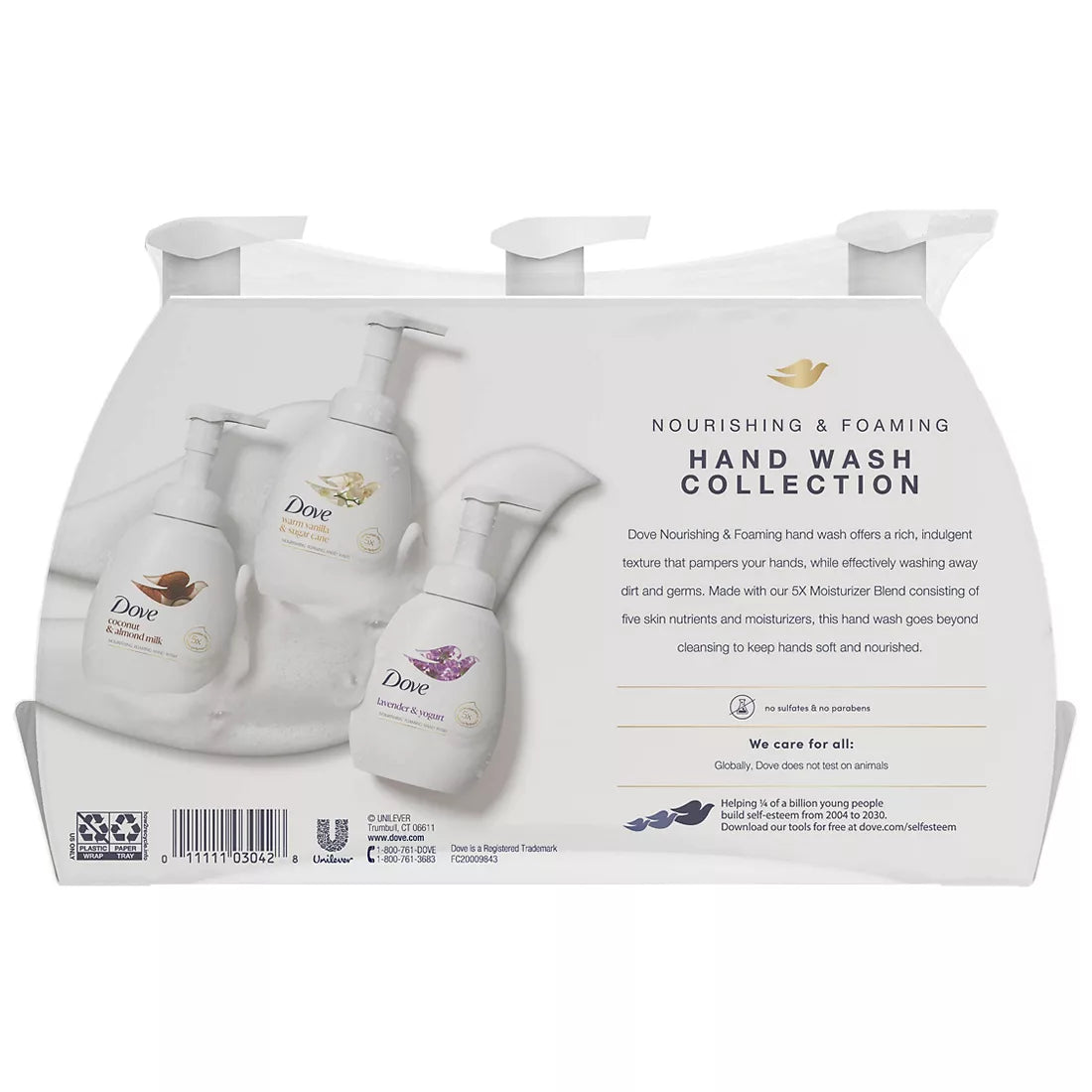 Dove Foaming Hand Variety Pack, 3 ct.