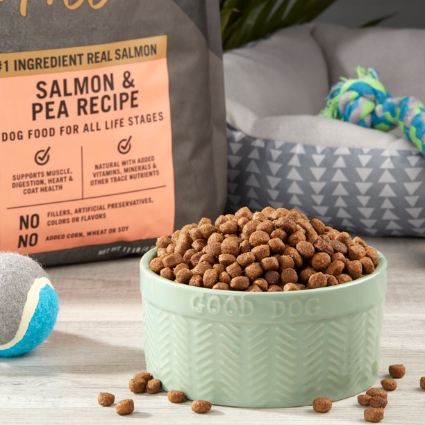 Pure Balance Wild & Free Salmon & Pea Recipe Dry Dog Food, Grain-Free, 11 lbs