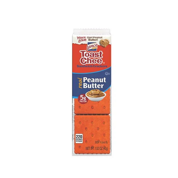 Lance ToastChee Peanut Butter Crackers (1.52 oz., 40 ct.)