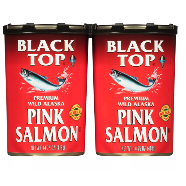 Black Top Premium Wild Alaska Pink Salmon (14.75 oz., 4 pk.)