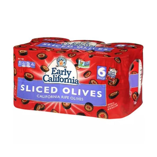 Early California Sliced Olives (6.5 oz., 6 pk.)