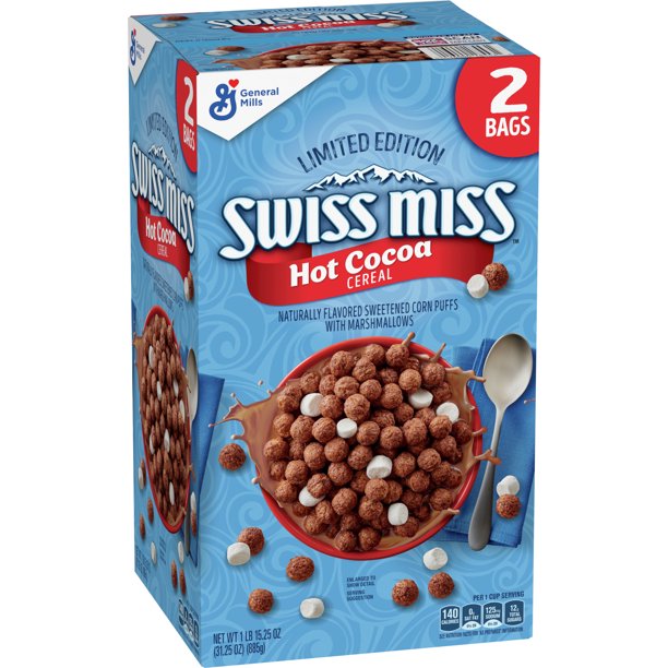 Swiss Miss Cocoa Puffs Hot Cocoa Cereal (2 pk.)