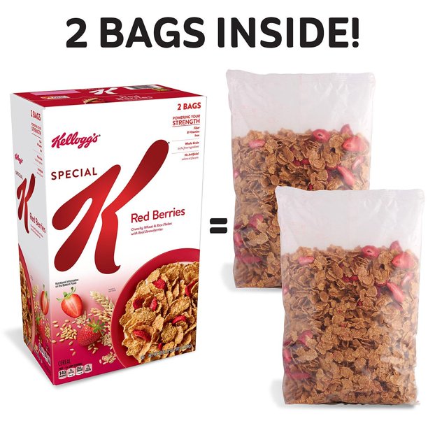 Kellogg's Special K Breakfast Cereal, Red Berries (38 oz.)