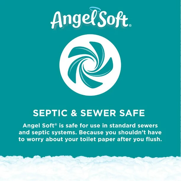 Angel Soft Toilet Paper, 18 Mega Rolls