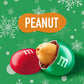 M&M's Holiday Mix Candy Bulk Jar, Peanut Chocolate Candy, 62-Ounce