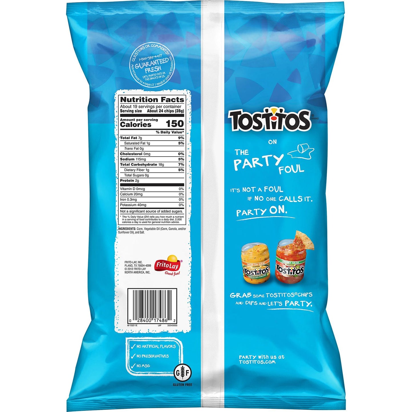 Tostitos Original Restaurant Style Tortilla Chips (19.125 oz.)