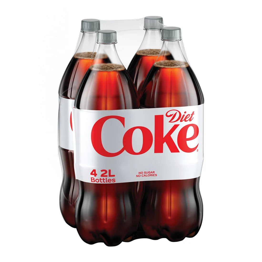 Diet Coke Soda, 4 pk./2L bottles