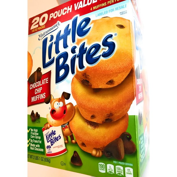 Entenmann's Little Bites Chocolate Chip Muffins (1.65 oz., 20 pk.)