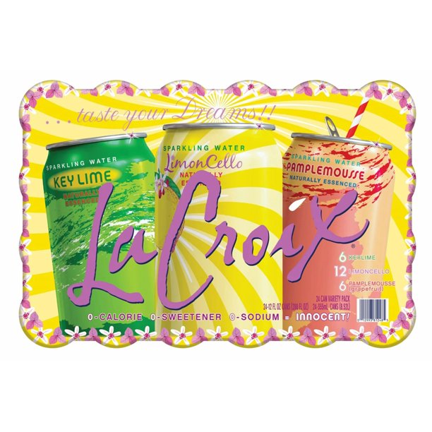 La Croix Sparkling Water Variety Pack (12 fl. oz., 24 pk.)