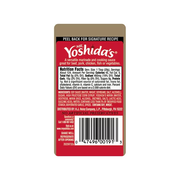 Mr. Yoshida's Original Gourmet Sauce (86 oz.)