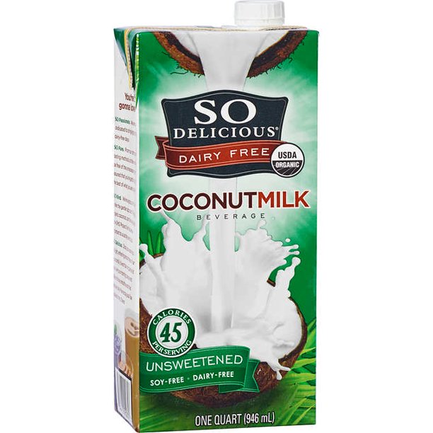 So Delicious Dairy Free Organic CoconutMilk Aseptic (32 fl. oz., 6 pk.)