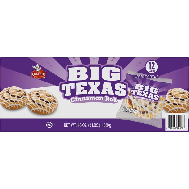 Big Texas Cinnamon Roll (4 oz., 12 pk.)