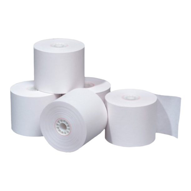 Alliance Thermal Paper Receipt Rolls, 2 1/4" x 50', White, 50 Rolls