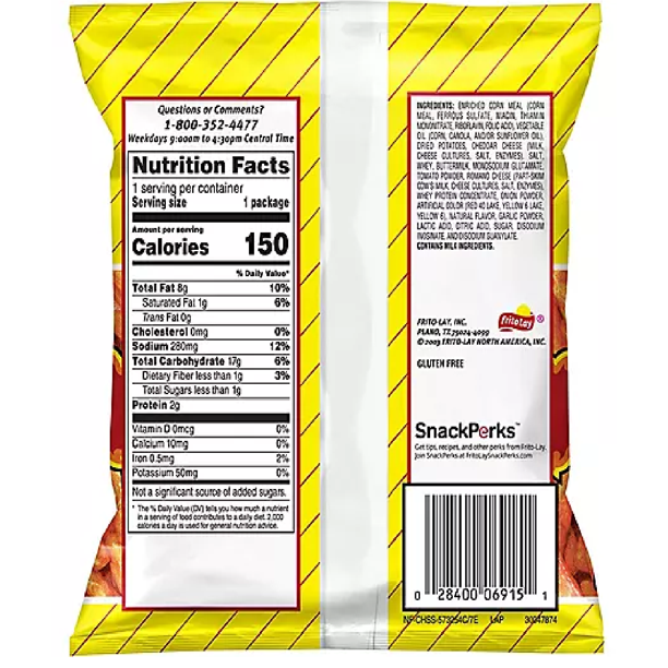 Chester's Flamin' Hot Fries (1 oz., 50 pk.)