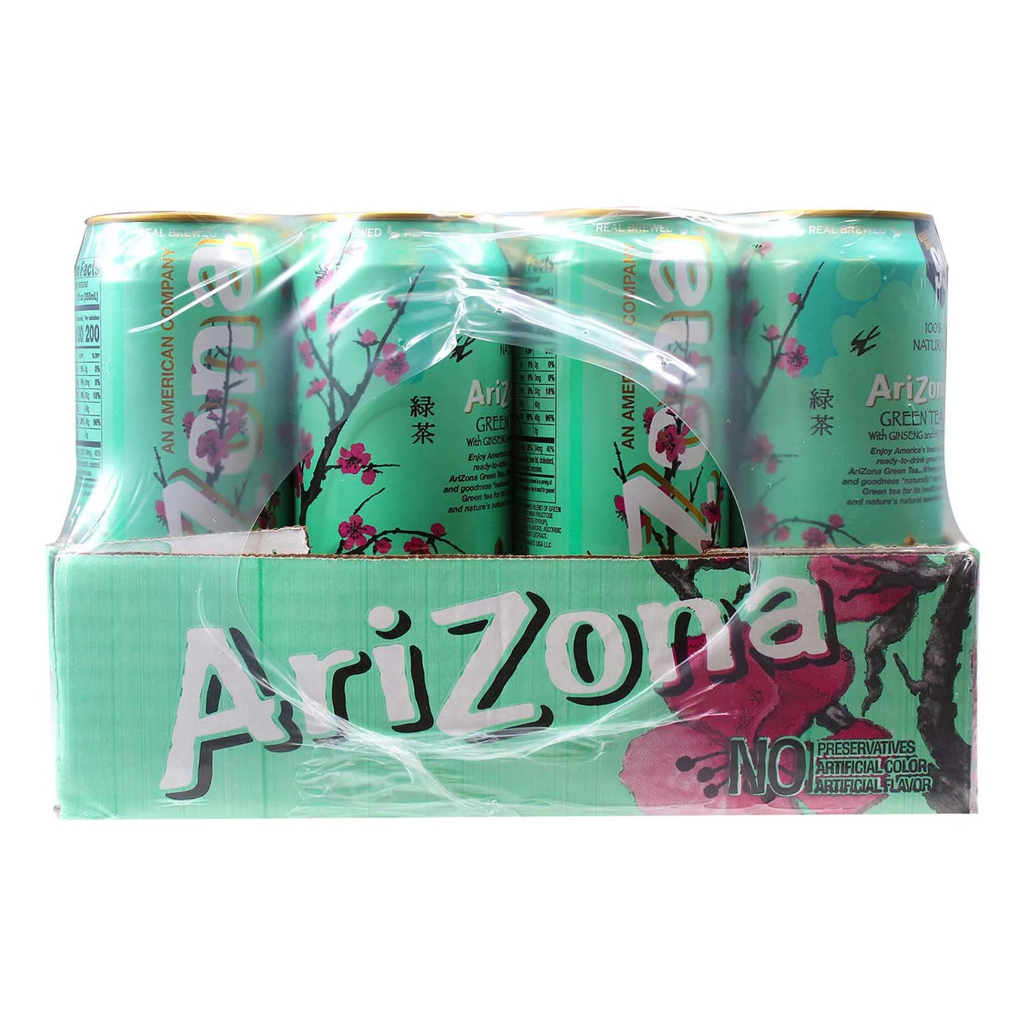 AriZona Green Tea With Ginseng and Honey (23oz / 24pk)