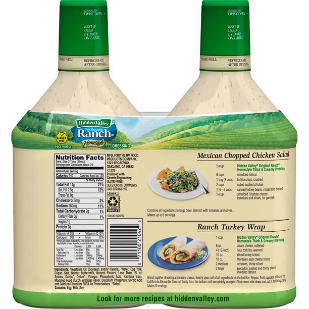 Hidden Valley Original Ranch Dressing (40 oz., 2 pk.)