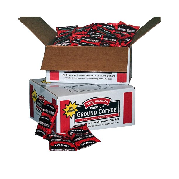 100% Arabica Ground Coffee (126 pk.)