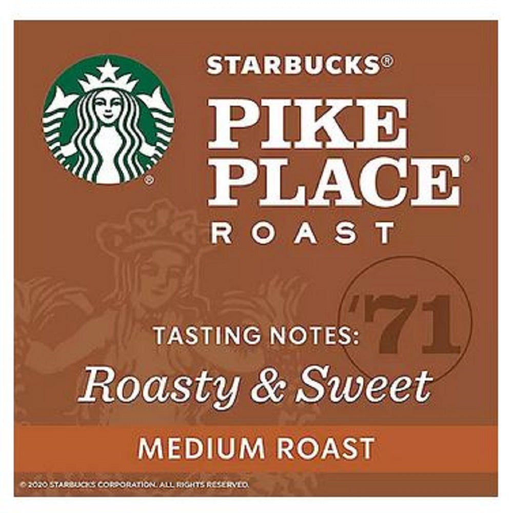 Starbucks Pike Place Medium Roast Ground Coffee (40 oz.)