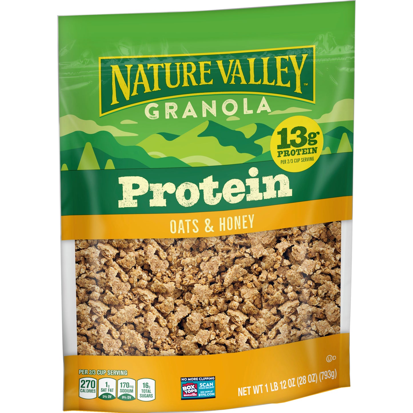 Nature Valley Oats 'n Honey Protein Granola Cereal (28 oz.)