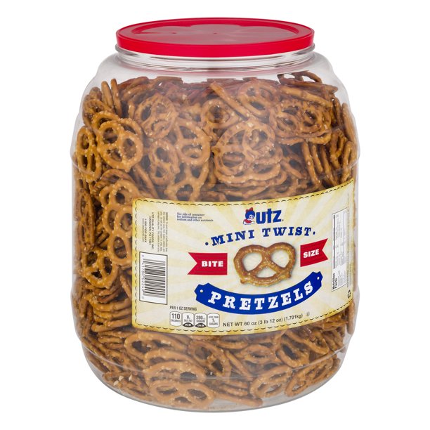 Utz Mini Twist Pretzels (60 oz.)