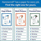 Hammermill - Fore Multipurpose Paper, 20lb, 96 Bright, 8-1/2 x 14" - Ream