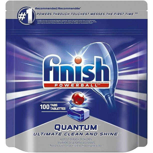 Finish Quantum Powerball Dishwasher Detergent Tablets (100 ct.)