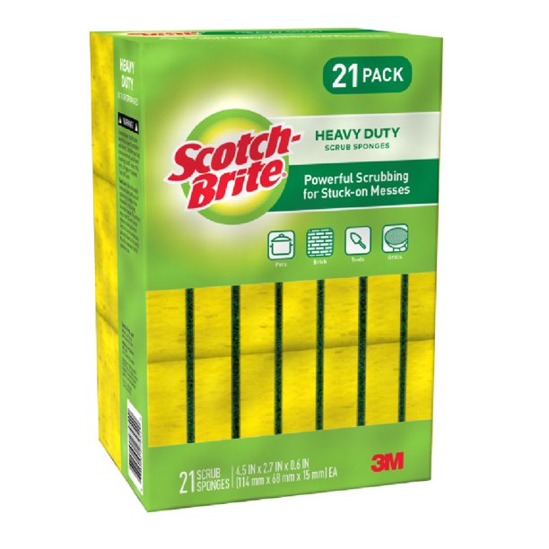 Scotch-Brite® Heavy Duty Scrub Sponge (21 ct.)