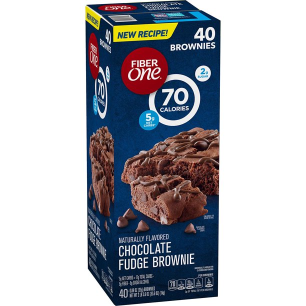 Fiber One Chocolate Fudge Brownies (.89 oz., 40 Pk.)