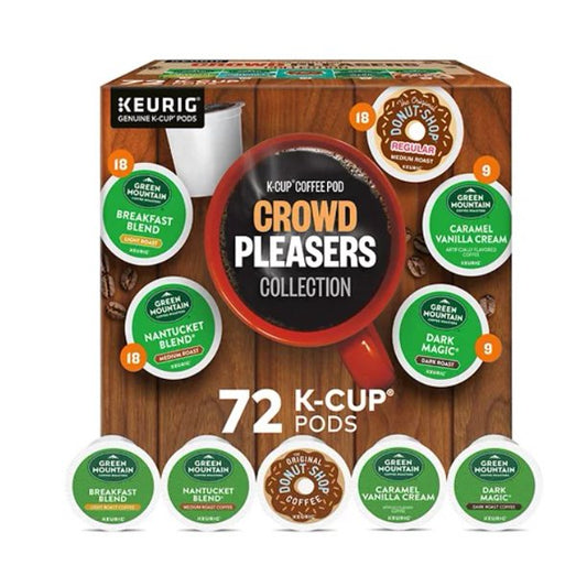 Keurig Crowd Pleasers K-Cup Pod Coffee, Variety Pack (72 ct.)