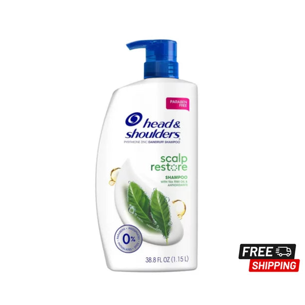 Head & Shoulders Anti-Dandruff Scalp Restore Shampoo 38.8oz