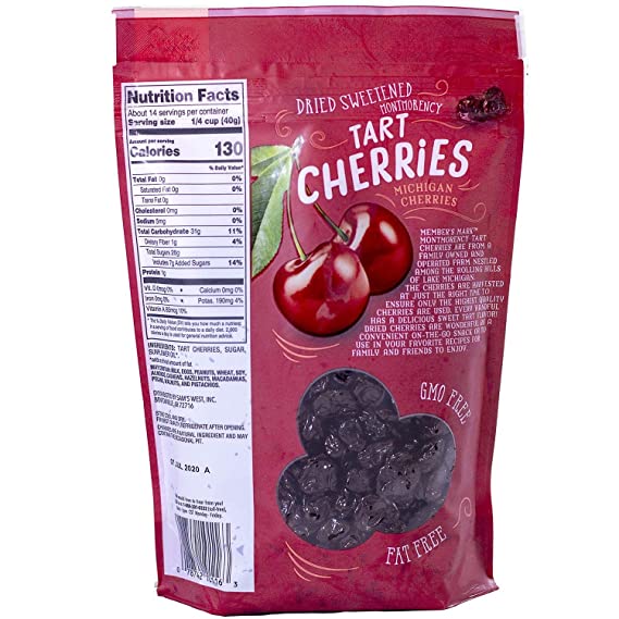 Member's Mark Dried Montmorency Tart Cherries (20oz.)