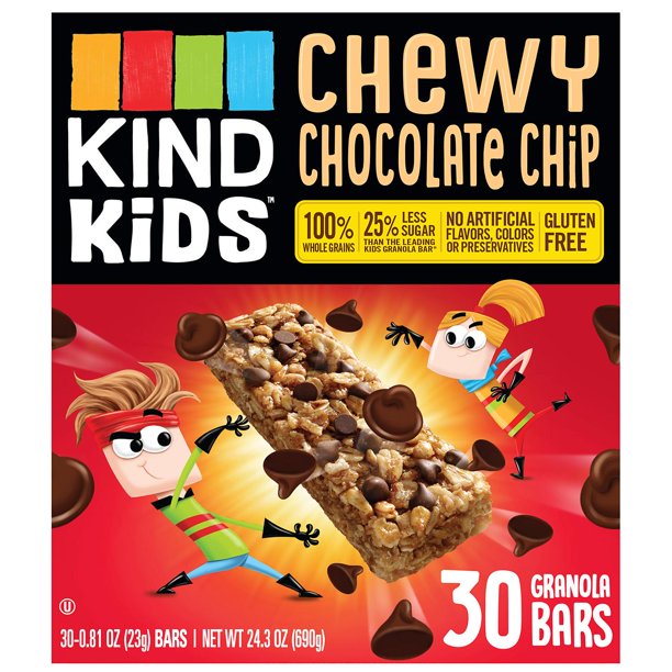 KIND Kids Chewy Chocolate Chip Granola Bars (30 ct.)