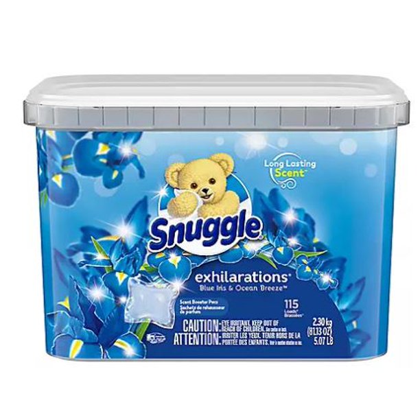 Snuggle Scent Boosters Pacs, Blue Iris & Ocean Breeze (115 ct.)