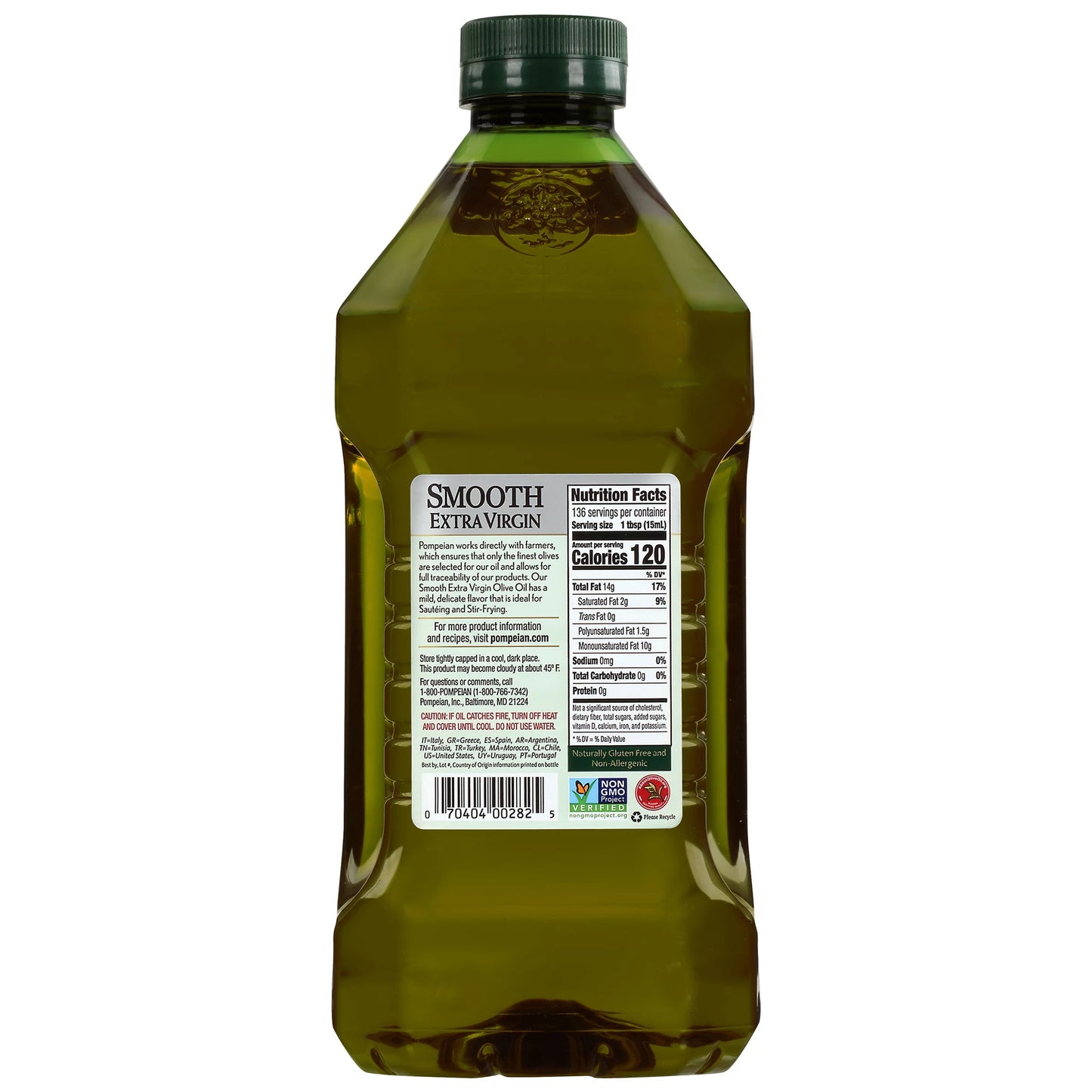 Pompeian Smooth Extra Virgin Olive Oil (68 oz.)