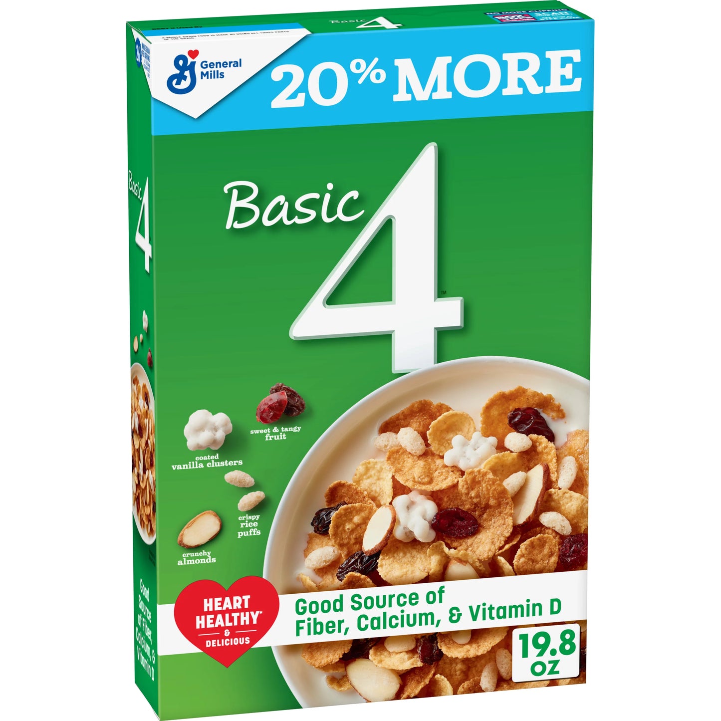 Basic 4 Multigrain Cereal, Fruit and Nuts (2 pk.)