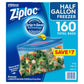 Ziploc Half Gallon Freezer Bags (160 ct.)