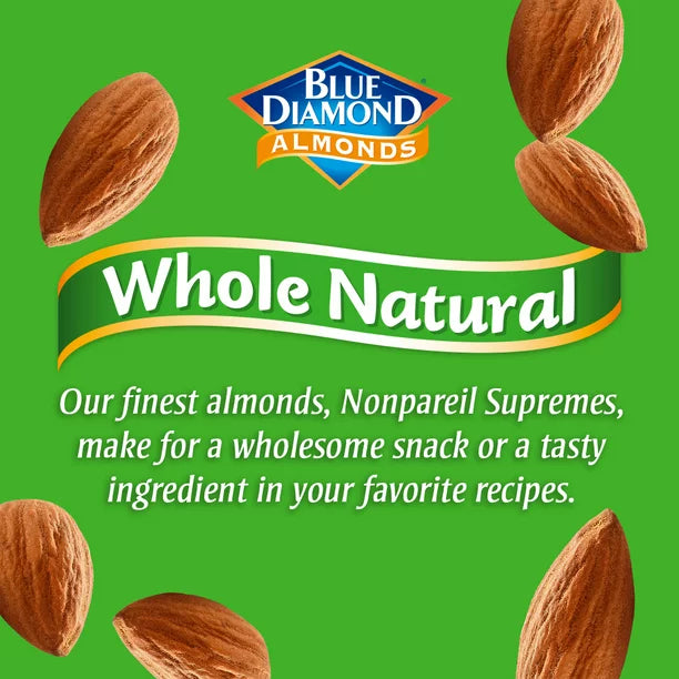 Blue Diamond Whole Natural Almonds (40oz)