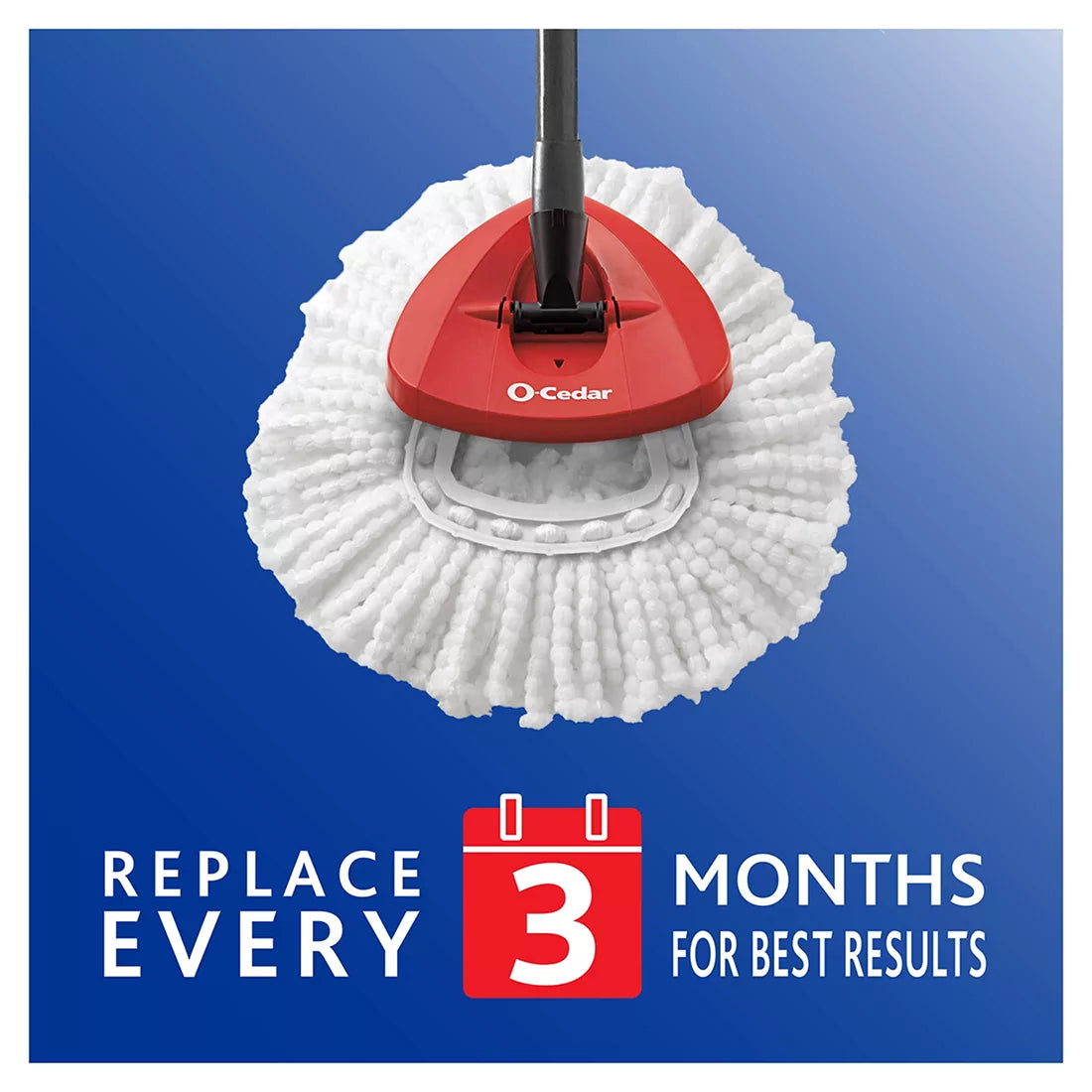 O-Cedar Easy Wring Spin Mop and Bucket with Bonus Refills