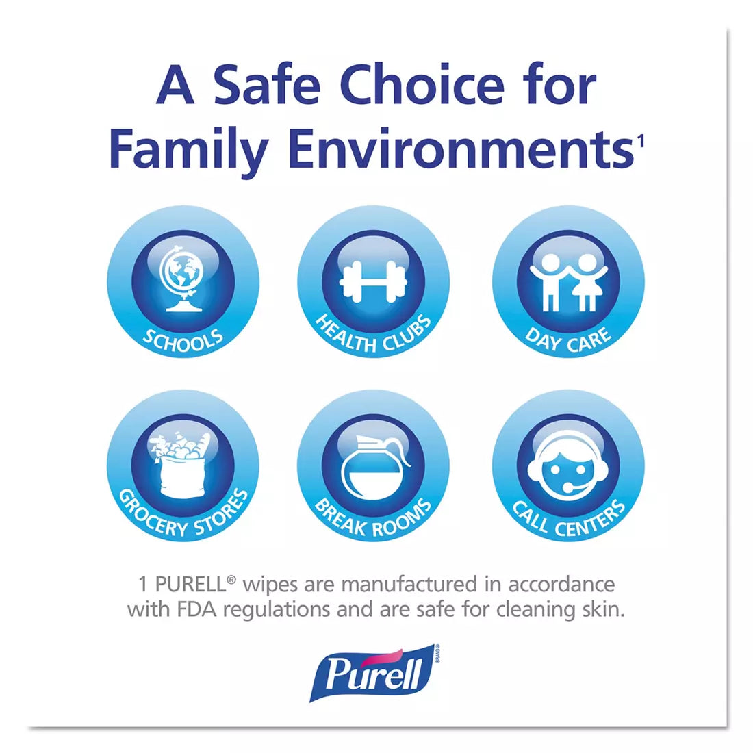 Purell Hand Sanitizing Wipes, 100 ct.