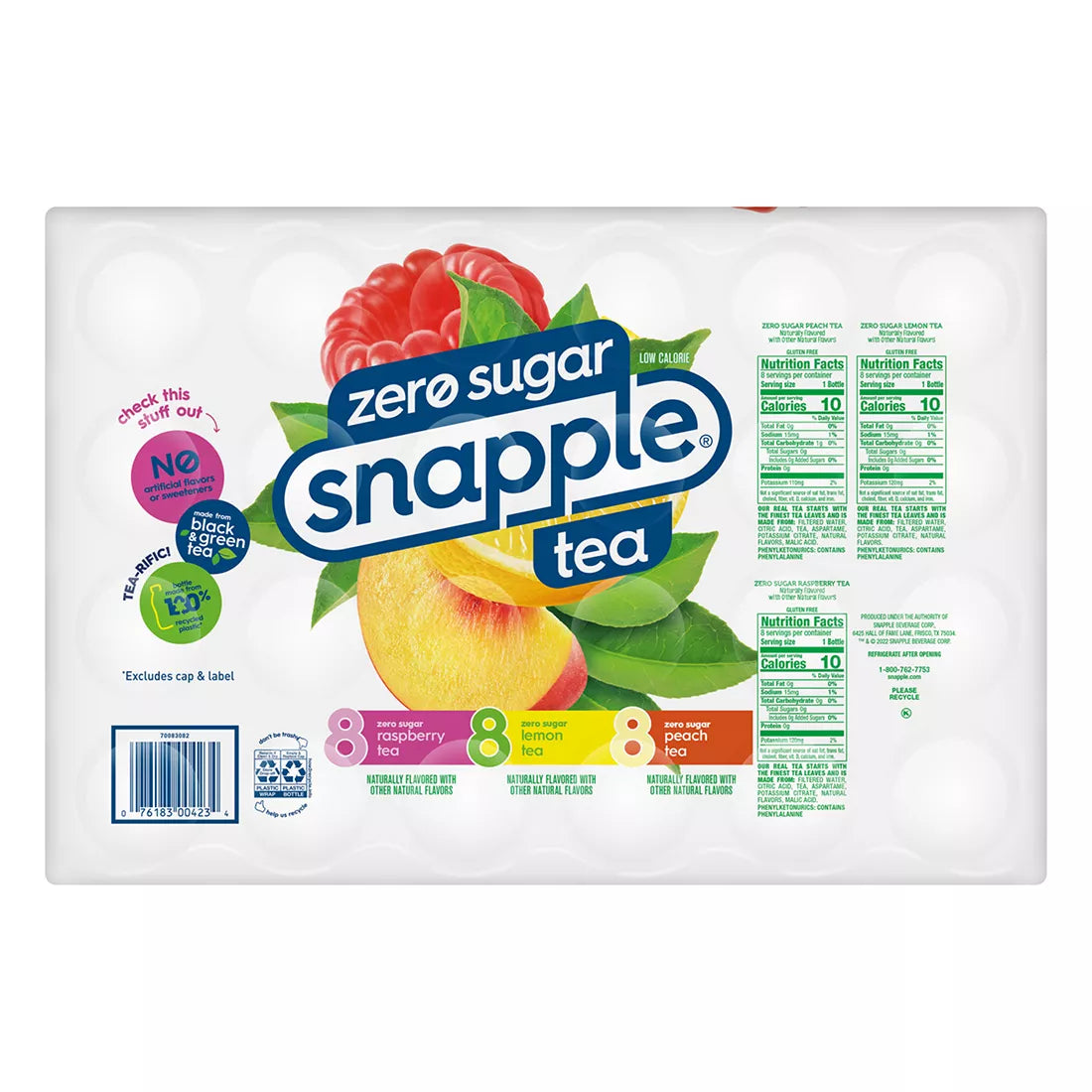 Diet Snapple Ice Tea Variety Pack, 24 pk./20 fl. oz.