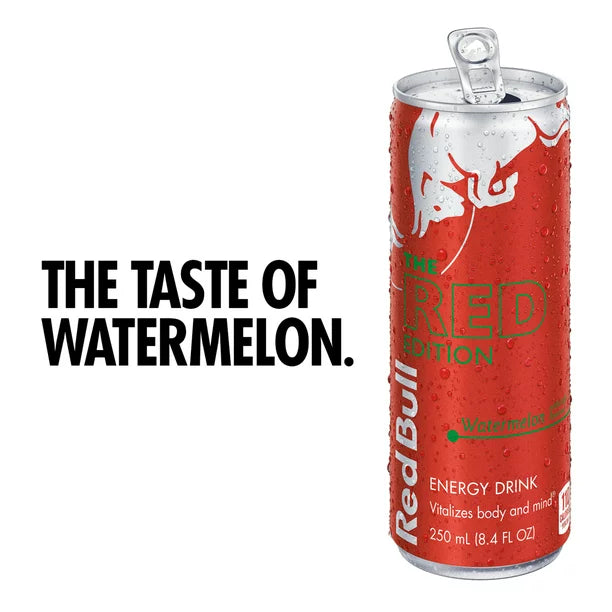 Red Bull Energy Drink, Watermelon (12 fl oz., 24 pk.)