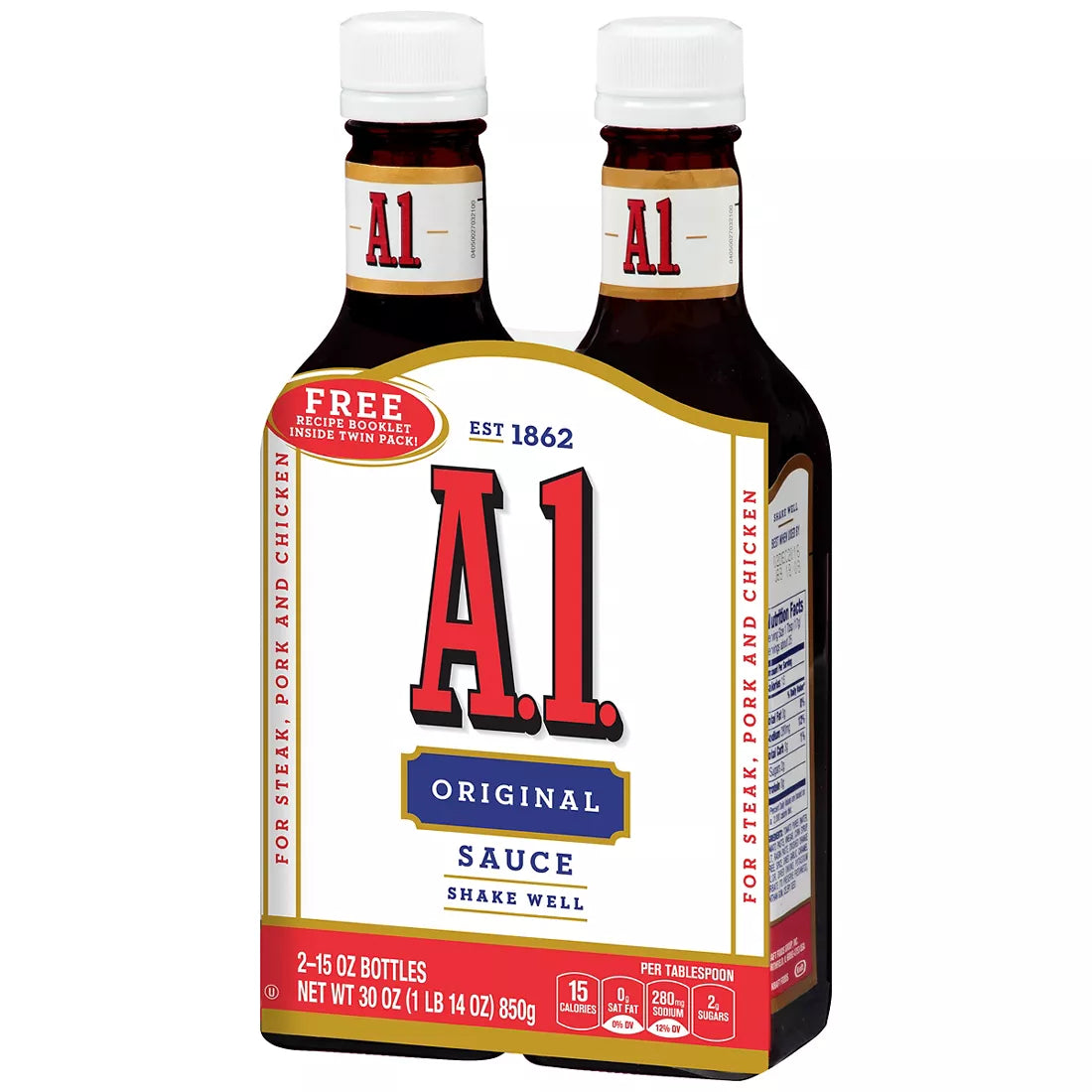 A.1. Original Sauce, 2 ct./15 oz.